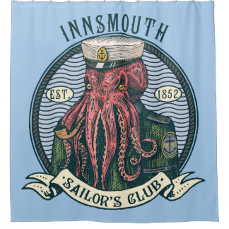 Der Schatten über Innsmouth Lovecraft Cthulhu Sail Duschvorhang