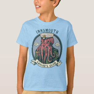 Der Schatten über Innsmouth Lovecraft Cthulhu Sail T-Shirt