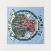 Der Schatten über Innsmouth Lovecraft Cthulhu Sail Wandteppich (Vorderseite (Horizontal))