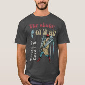 Der Schatten von allen x 7 Schwerter Tarot-Karte T-Shirt (Vorderseite)