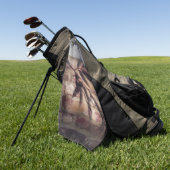 Der Schatten von Bamboo Golfhandtuch (Gras)