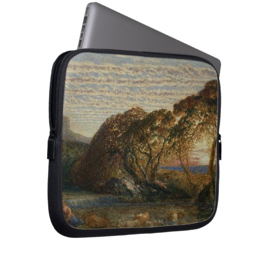 Der schattenhafte Strom Laptopschutzhülle (Vorne Rechts)