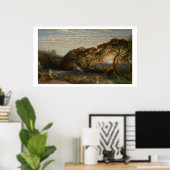 Der Schattenstrom Poster (Heimbüro)