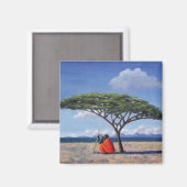 Der schattige Baum 1992 Magnet (Vorderseite/Rückseite)