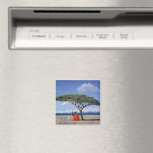 Der schattige Baum 1992 Magnet (In Situ (Geschirrspüler))