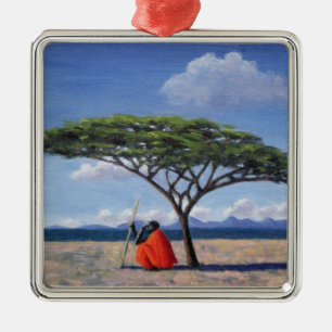 Der schattige Baum 1992 Ornament Aus Metall