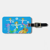 Der Schatz der Meerjungfrauen Gepäckanhänger (Vorderseite horizontal)