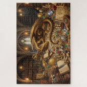 Der Schatz des Gelehrtendrachen Puzzle (Vertikal)