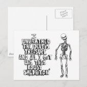 Der Schatz des Teufels Postkarte (Vorne/Hinten)
