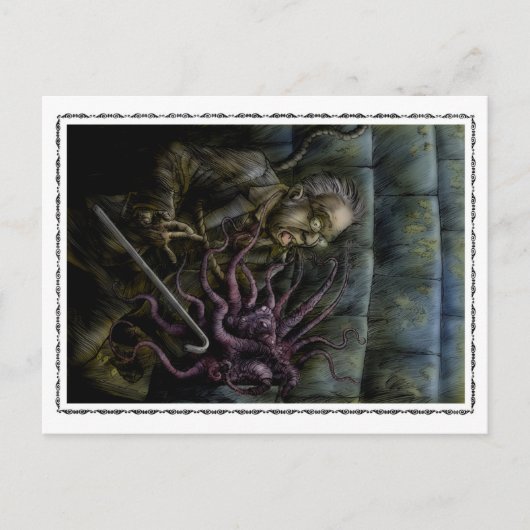 Der Schatz von Abt Thomas Postkarte (Vorderseite)