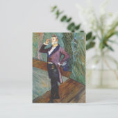 Der Schauspieler Henry Samary Postkarte (Stehend Vorderseite)