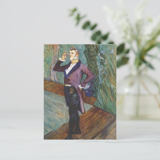 Der Schauspieler Henry Samary Postkarte (Stehend Vorderseite)