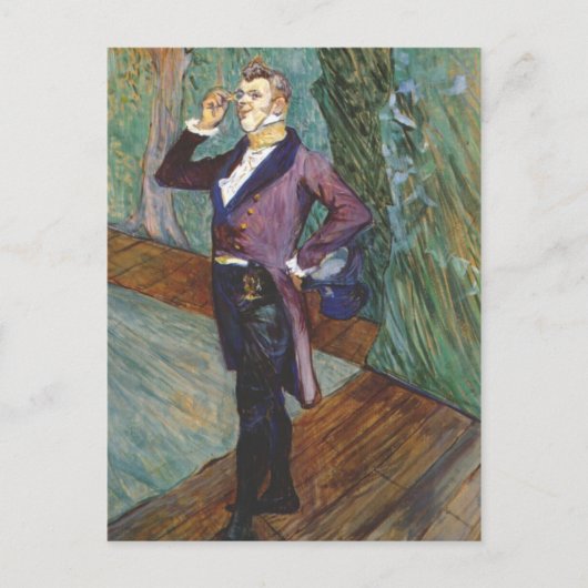 Der Schauspieler Henry Samary Postkarte (Vorderseite)