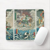 Der Schauspieler Ichikawa Ebizo V als die Gottheit Mousepad (Mit Mouse)