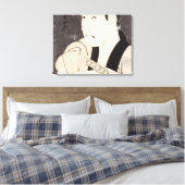 Der Schauspieler Ichikawa Omezu als Diener Leinwanddruck (Insitu (Schlafzimmer))