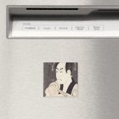 Der Schauspieler Ichikawa Omezu als Diener Magnet (In Situ (Geschirrspüler))