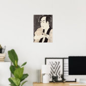 Der Schauspieler Ichikawa Omezu als Diener Poster (Heimbüro)