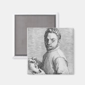 Der Schauspieler Jean Gabriel Swel Magnet (Vorderseite/Rückseite)