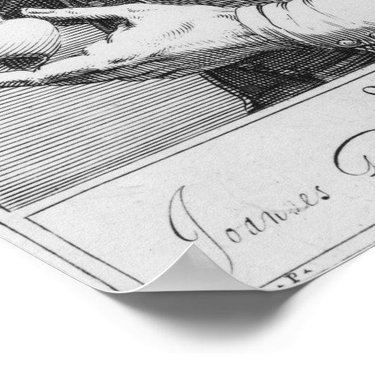 Der Schauspieler Jean Gabriel Swel Poster (Ecke)