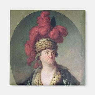 Der Schauspieler Lekain in der Rolle von Dschingis Magnet