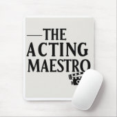 Der Schauspielmeister Mousepad (Mit Mouse)
