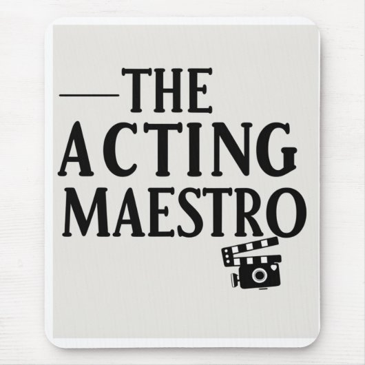Der Schauspielmeister Mousepad (Vorne)