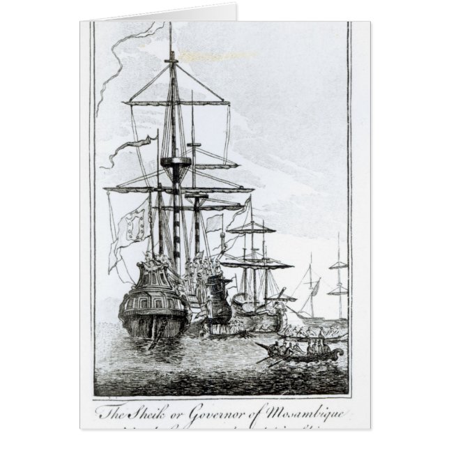 Der Scheich oder der Gouverneur von Mosambik (Vorne)