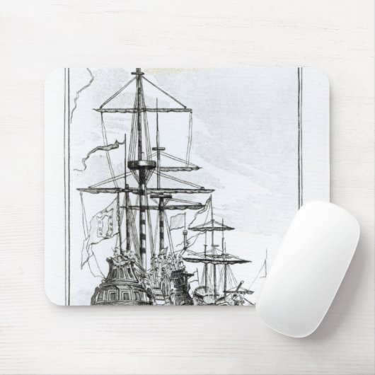 Der Scheich oder der Gouverneur von Mosambik Mousepad (Mit Mouse)