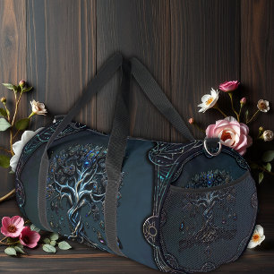 Der Schein des Baumes des Lebens die Edelsteine de Duffle Bag