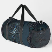 Der Schein des Baumes des Lebens die Edelsteine de Duffle Bag (Rechte Ecke)