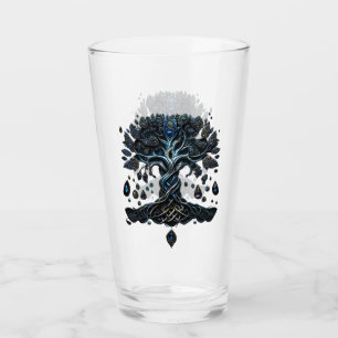 Der Schein des Baumes des Lebens die Edelsteine de Glas