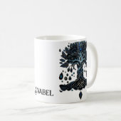 Der Schein des Baumes des Lebens die Edelsteine de Kaffeetasse (VorderseiteRechts)