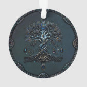 Der Schein des Baumes des Lebens die Edelsteine de Ornament (Rückseite)