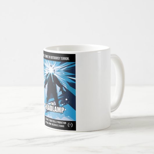 Der Scheinwerfer - sarkastisch aufstellen Kaffeetasse (VorderseiteRechts)