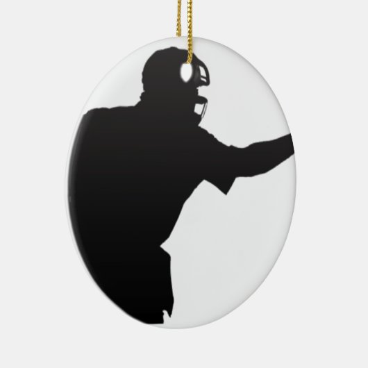 Der Schiedsrichter Keramikornament (Rechts)