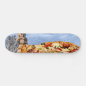 Der Schiefe Turm der Pizza (Pisa) Skateboard (Horizontal)