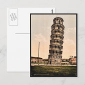 Der Schiefe Turm, Pisa, Italien Klassiker Fotochro Postkarte (Vorne/Hinten)