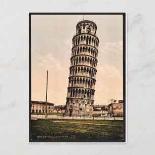 Der Schiefe Turm, Pisa, Italien Klassiker Fotochro Postkarte