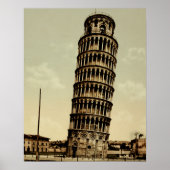 Der Schiefe Turm Pisa Italien Poster (Vorne)