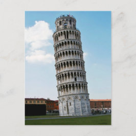 Der Schiefe Turm von Pisa 2 Postkarte