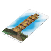 Der Schiefe Turm von Pisa, Italien Magnet (Linke Seite)