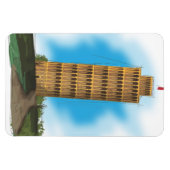 Der Schiefe Turm von Pisa, Italien Magnet (Horizontal)