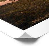 Der Schiefe Turm von Pisa, Italien Poster (Ecke)