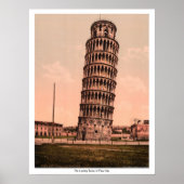 Der Schiefe Turm von Pisa, Italien Poster (Vorne)