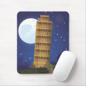 Der Schiefe Turm von Pisa Mousepad (Mit Mouse)