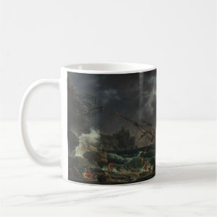 Der Schiffbruch von Claude-Joseph Vernet Kaffeetasse