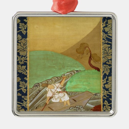 Der Schiffer Silbernes Ornament (Vorne)