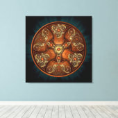 Der Schild von Norse Chieftain (Insitu (Holzboden))