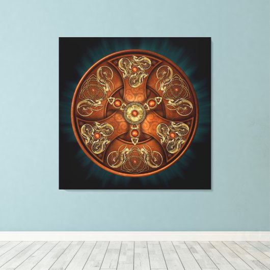 Der Schild von Norse Chieftain (Insitu (Holzboden))