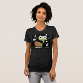 Der Schildkröte-(schwarzen) Frauen verurteilen T-Shirt (Vorne ganz)